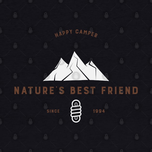 Happy Camper: Nature's Best Friend by ProTeePrints